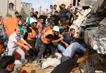 Israeli Airstrike Kills Hamas Police Chief and 10 Civilians in Gaza Refugee Camp